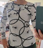 2830 - T-Shirt mit Falten – Bild 6