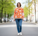 2830 - T-Shirt mit Falten – Bild 4