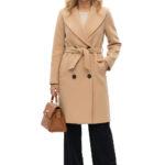 Mantel mit Schalkragen