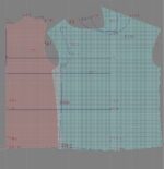 2384 - Top mit Schulterraffung – Bild 3