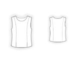 2696 - Top mit Teilungsnähten – Bild 2