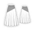 2849 - Ausgestellter Rock