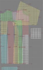 2864 - Kleid mit dekorativen Außennähten – Bild 3