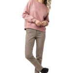 2866 - Bluson mit geformter Passe