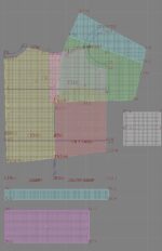 2866 - Bluson mit geformter Passe – Bild 3