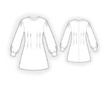 2869 - Sweatkleid – Bild 2