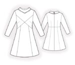 2874 - Kleid mit Teilungsnähten – Bild 2