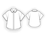 2893 - Ausgestellte Bluse – Bild 2