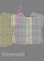 2893 - Ausgestellte Bluse – Bild 3