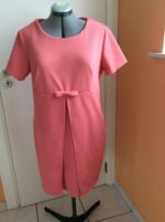 4521 - A-Linien-Kleid mit überlappenden Rockteilen – Bild 5