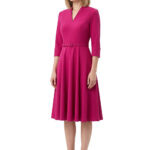 Kleid mit Teilungsnähten