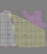 2907 - Asymmetrische Bluse – Bild 3