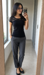 4284 - T-Shirt mit dekorativem Rückenteil – Bild 7