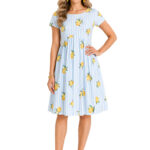 Kleid mit ausgestelltem Rock