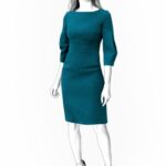 Kleid mit dekorativem Ärmel