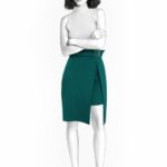 Rock mit Gürtelschnalle