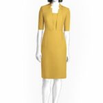 Kleid mit dekorativem Revers