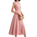 2906 - Kleid mit verdeckter Knopfleiste