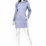 Hoodiekleid mit Kapuze