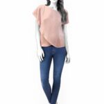 Bluse aus Leinenstoff