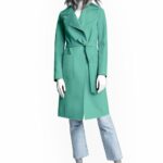 Mantel mit großem Kragen