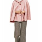 5730 - Poncho mit Stehkragen