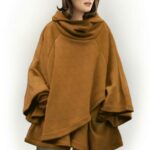 Schnittmuster nach Maß - Poncho mit Kapuze
