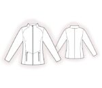 2905 - Sportliche Sweatjacke – Bild 2