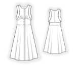 2906 - Kleid mit verdeckter Knopfleiste – Bild 2