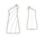 4117 - Mehrfarbiges Kleid – Bild 2