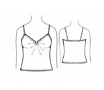 5662 - Trägertop mit Ring-Detail – Bild 2