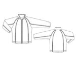 6098 - Sportjacke mit Raglanärmeln – Bild 2