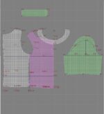 2799 - Jersey-Bluse mit Raffung – Bild 3