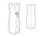 4665 - Wickelkleid – Bild 2