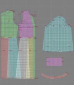 2914 - Kleid mit Taillennaht – Bild 3